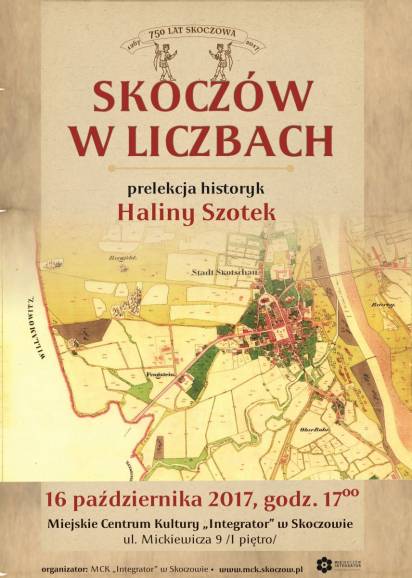 SKOCZÓW W LICZBACH - prelekcja historyk Haliny Szotek